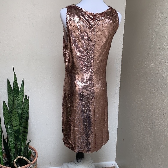 BB Dakota X REVOLVE Garland Sequin Dress Rose Gold - Picture 10 of 12